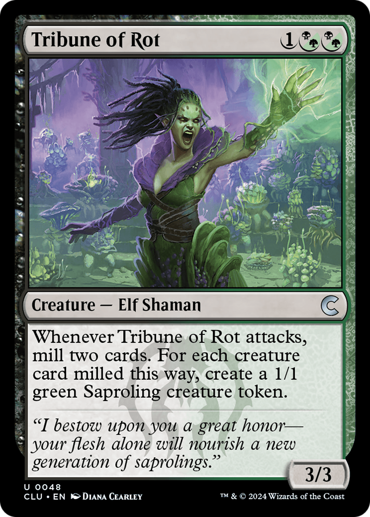 Tribune of Rot (CLU-048) [Ravnica: Clue Edition]