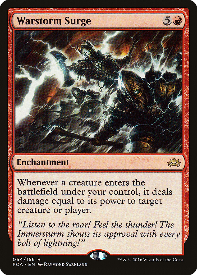 Warstorm Surge (PCA-054) [Planechase Anthology]
