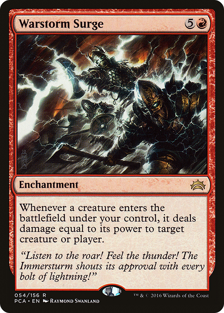 Warstorm Surge (PCA-054) [Planechase Anthology]
