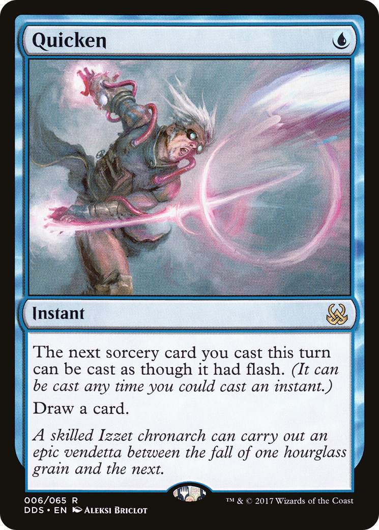 Quicken (DDS-006) [Duel Decks: Mind vs. Might]