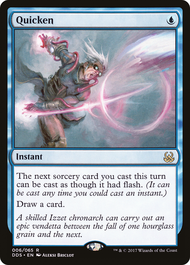 Quicken (DDS-006) [Duel Decks: Mind vs. Might]