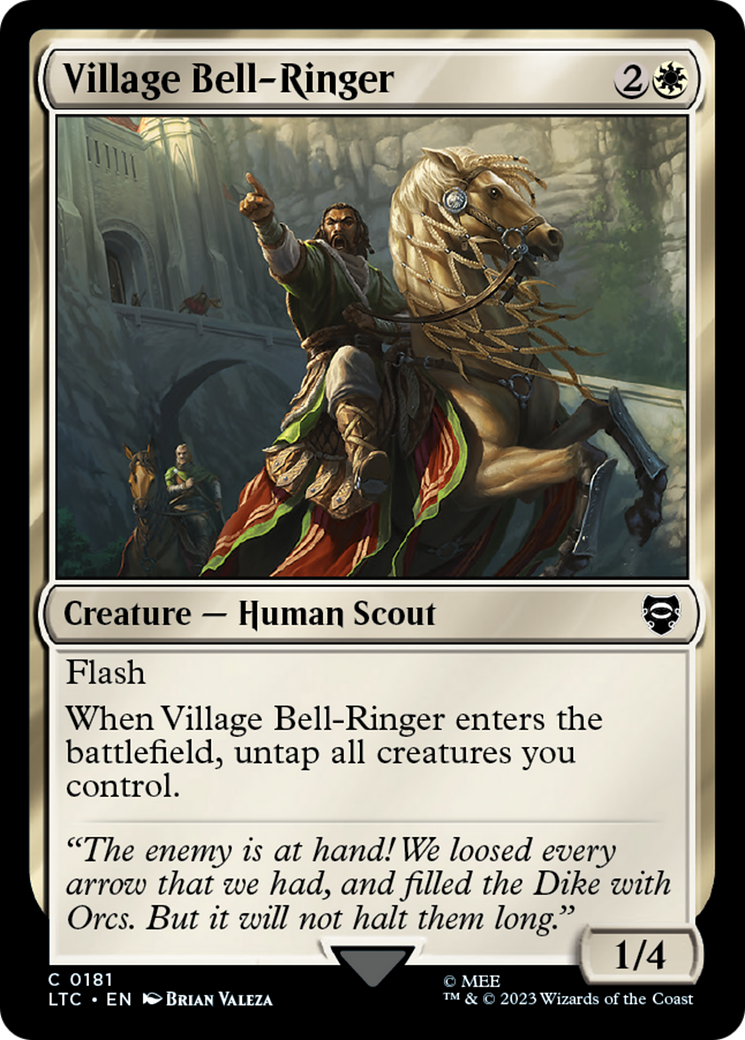 Village Bell-Ringer (LTC-181) [Tales of Middle-earth Commander]