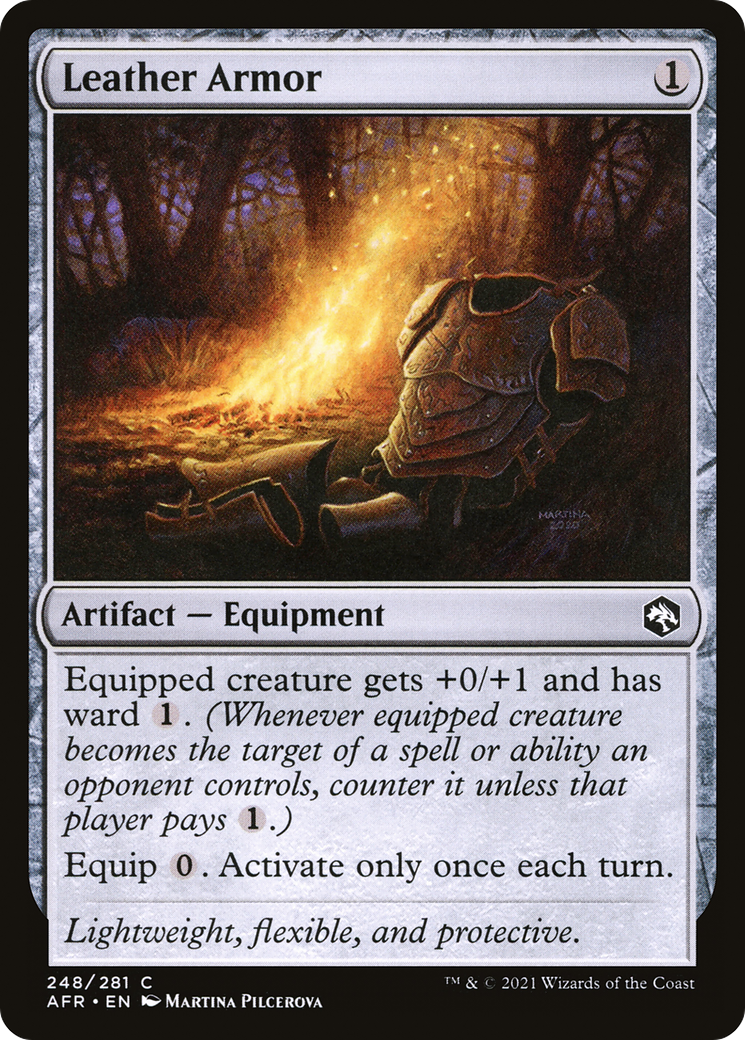 Leather Armor (AFR-248) [Adventures in the Forgotten Realms]