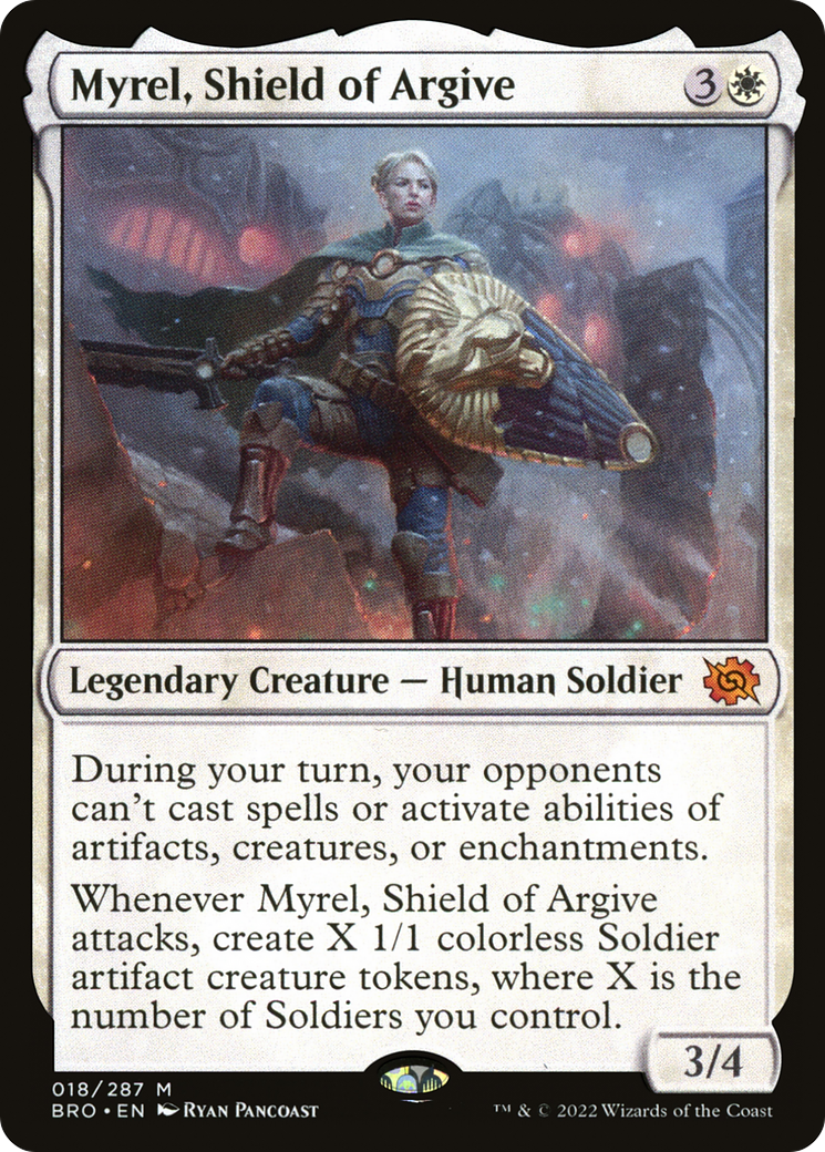 Myrel, Shield of Argive (BRO-018) [The Brothers' War]