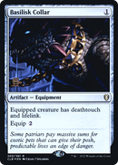 Basilisk Collar (PRE-300) [Battle for Baldur's Gate Promos] Foil