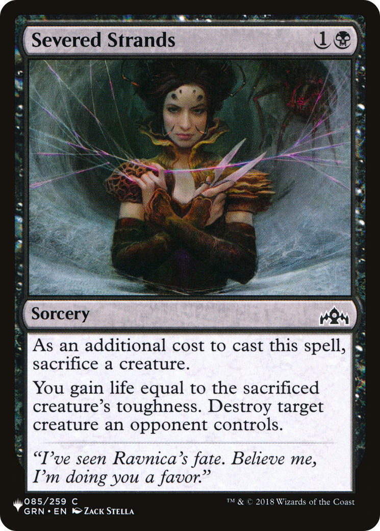 Severed Strands (LIST-GRN-85) [The List]