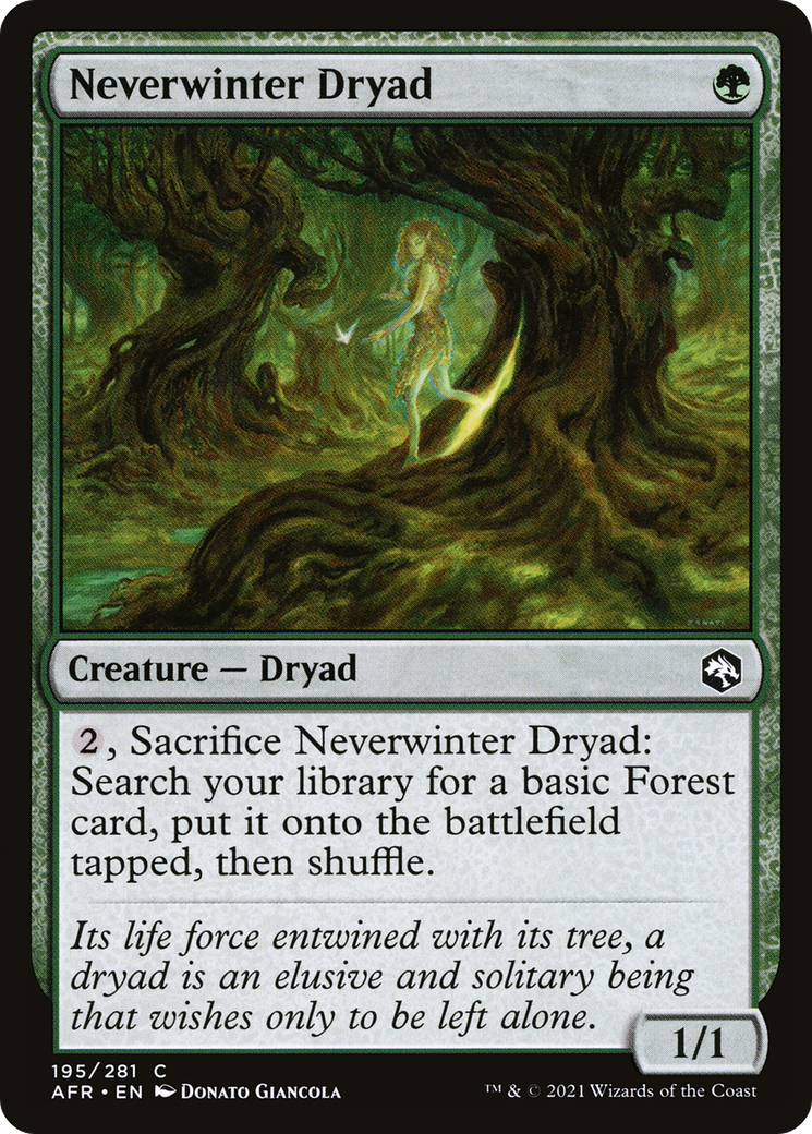 Neverwinter Dryad (AFR-195) [Adventures in the Forgotten Realms]
