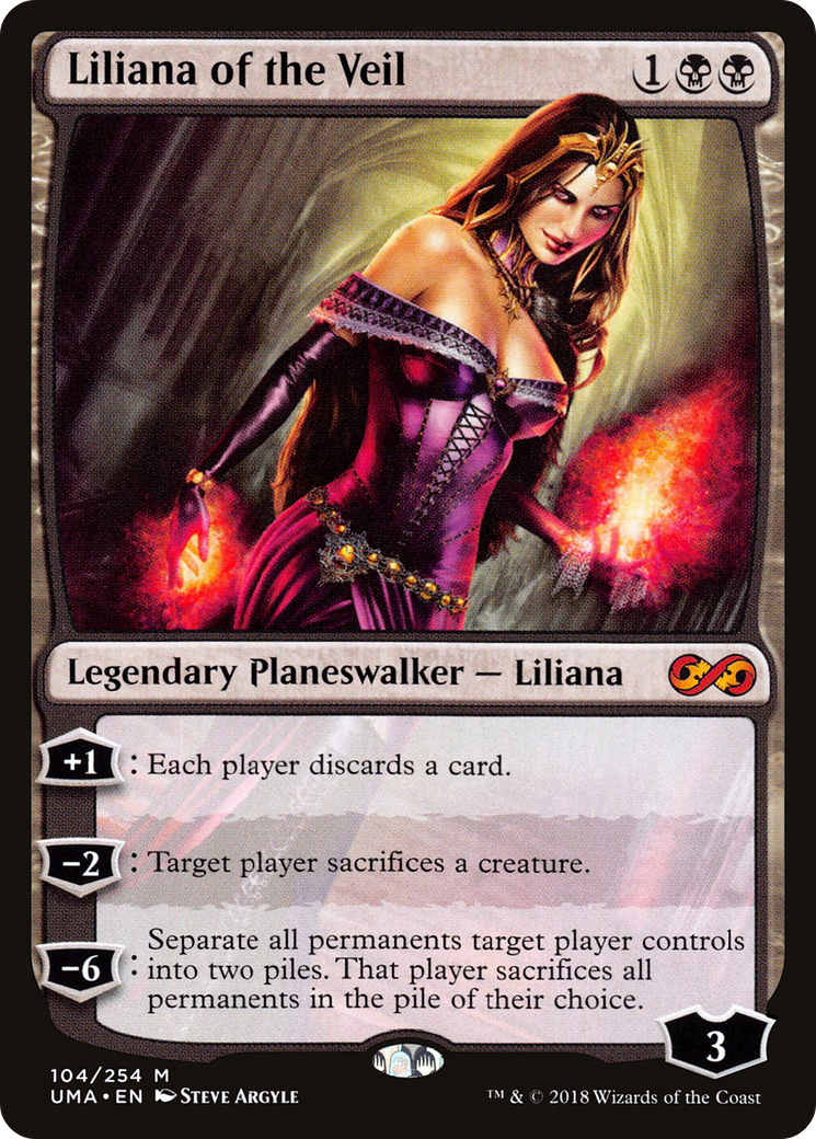 Liliana of the Veil (UMA-104) [Ultimate Masters]