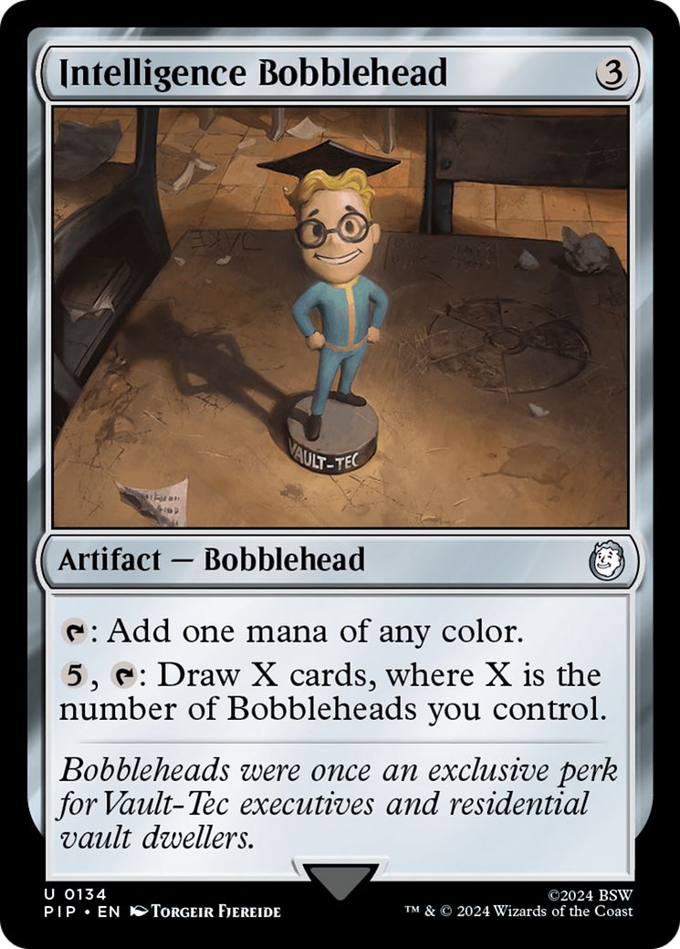 Intelligence Bobblehead (PIP-134) [Fallout] Foil