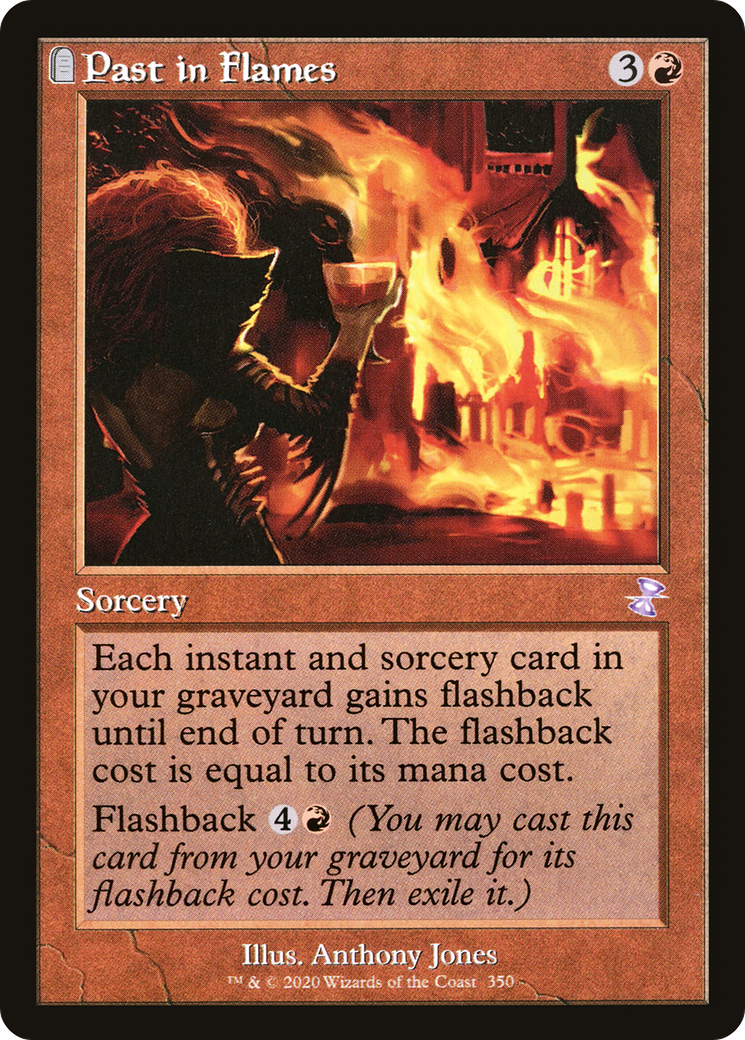 Past in Flames (TSR-350) [Time Spiral Remastered]: (tombstone)