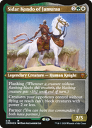 Sidar Kondo of Jamuraa (CMR-535) [Commander Legends] Etched Foil