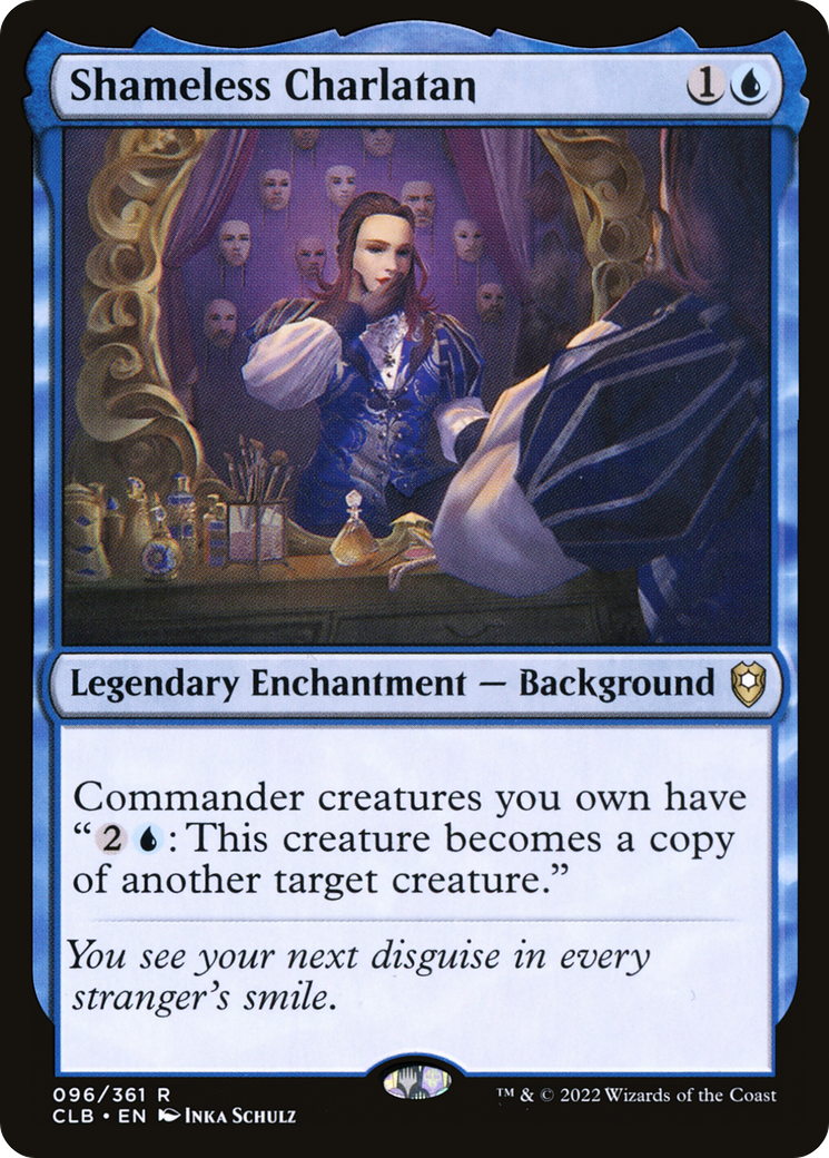 Shameless Charlatan (CLB-096) [Commander Legends: Battle for Baldur's Gate]