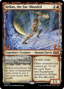 Kellan, the Fae-Blooded // Birthright Boon (WOE-291) [Wilds of Eldraine]: (Showcase) Foil