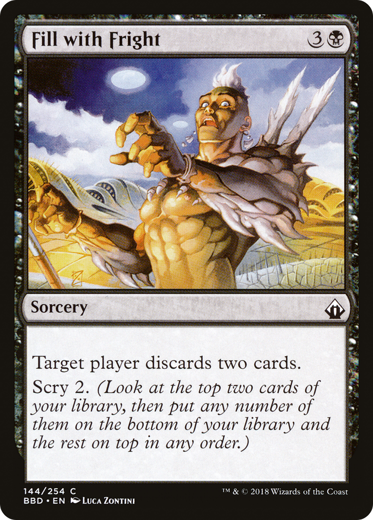 Fill with Fright (BBD-144) [Battlebond] Foil