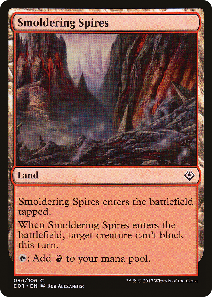 Smoldering Spires (AC2-096) [Archenemy: Nicol Bolas]