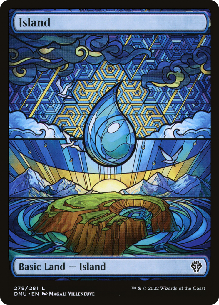 Island (DMU-278) [Dominaria United] Foil