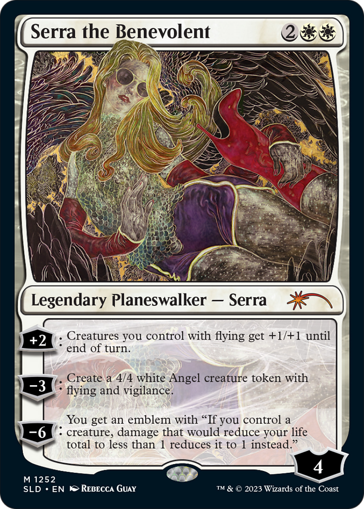 Serra the Benevolent (SLD-1252) [Secret Lair Drop] Foil