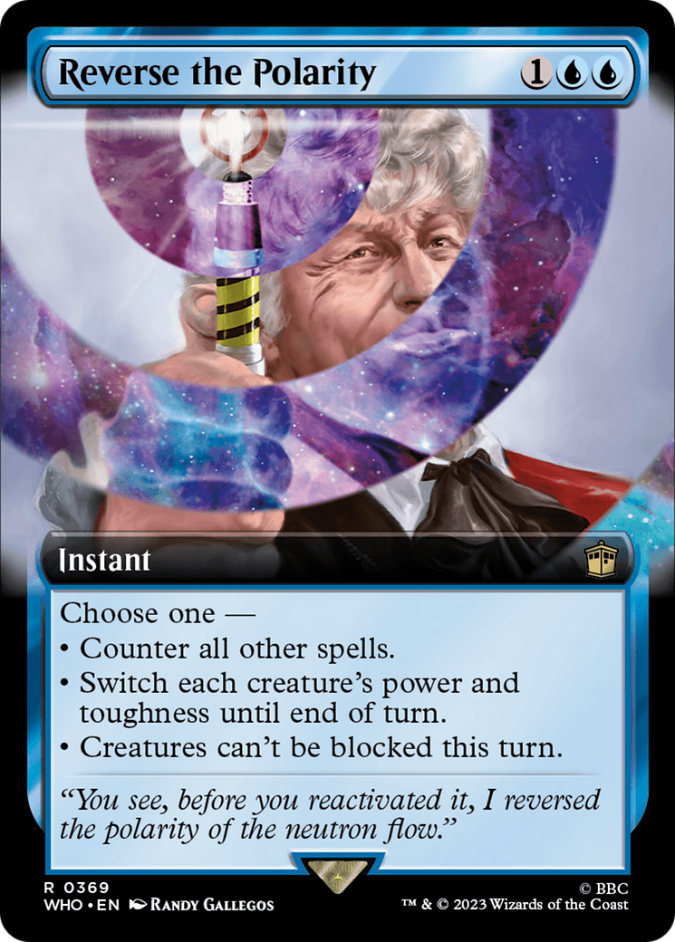 Reverse the Polarity (WHO-369) [Doctor Who]: (Extended Art) Foil