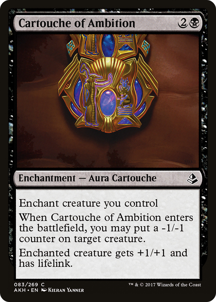 Cartouche of Ambition (AKH-083) [Amonkhet] Foil