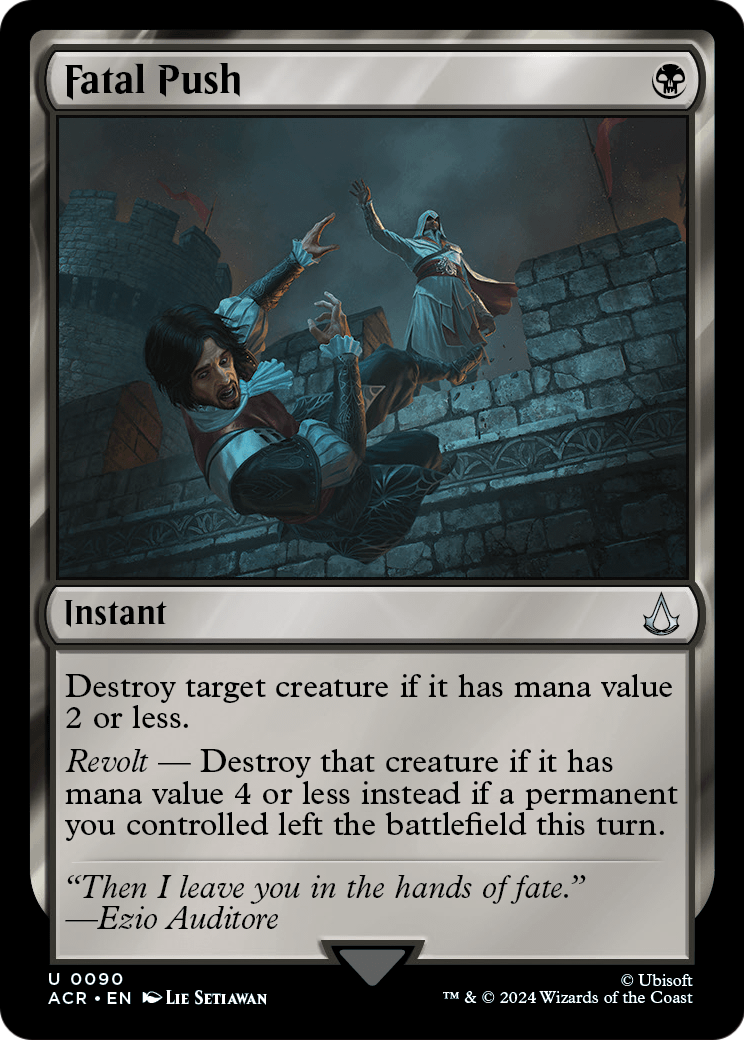 Fatal Push (ACR-090) [Assassin's Creed]