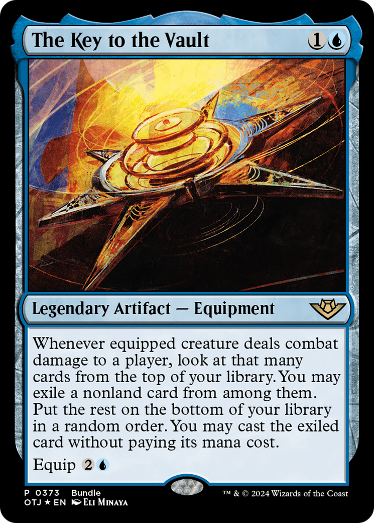 The Key to the Vault (UMP-373) [Outlaws of Thunder Junction] Foil