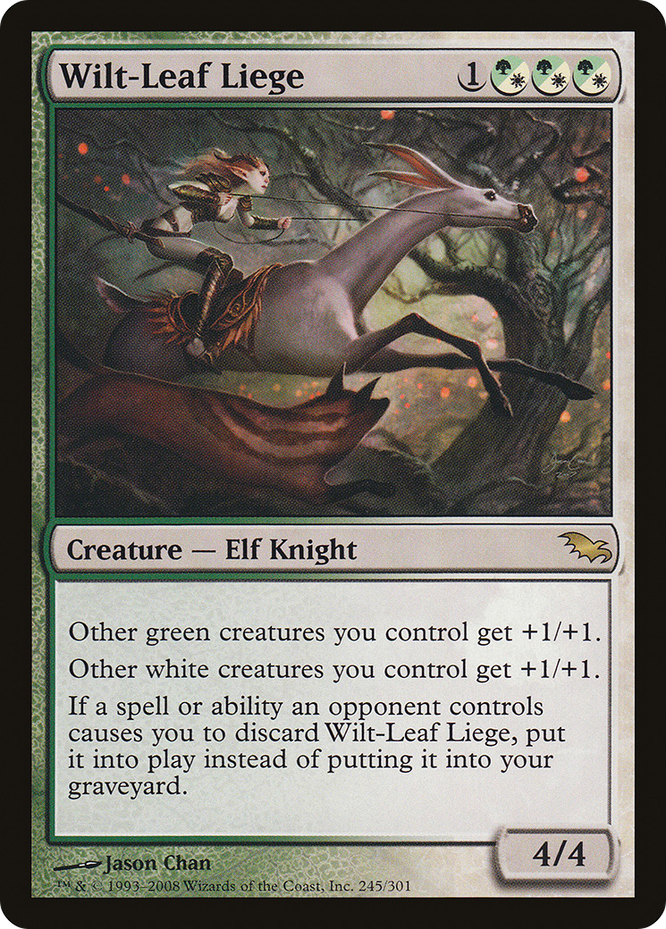 Wilt-Leaf Liege (SHM-245) [Shadowmoor]