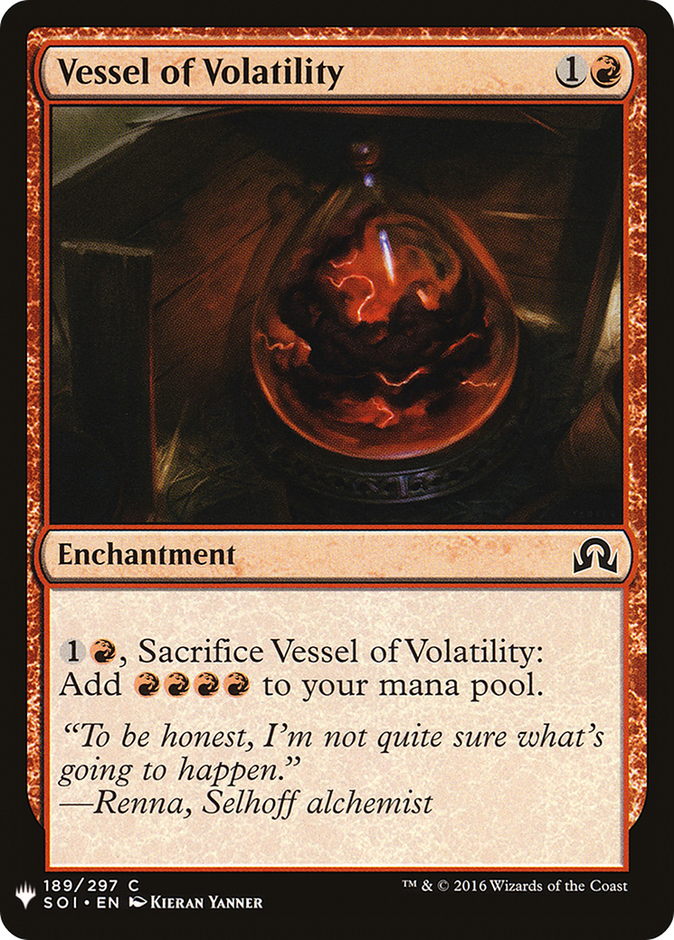 Vessel of Volatility (LIST-SOI-189) [The List]