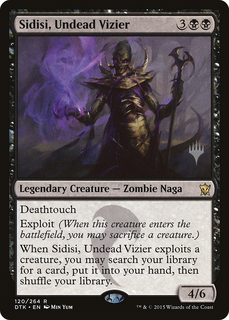 Sidisi, Undead Vizier (PPTHB-120P) [Promo Pack: Dragons of Tarkir Promos]