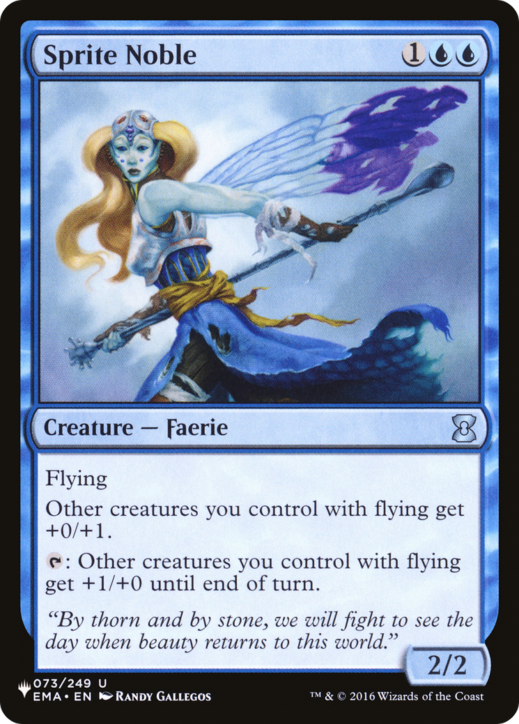 Sprite Noble (LIST-EMA-73) [The List]