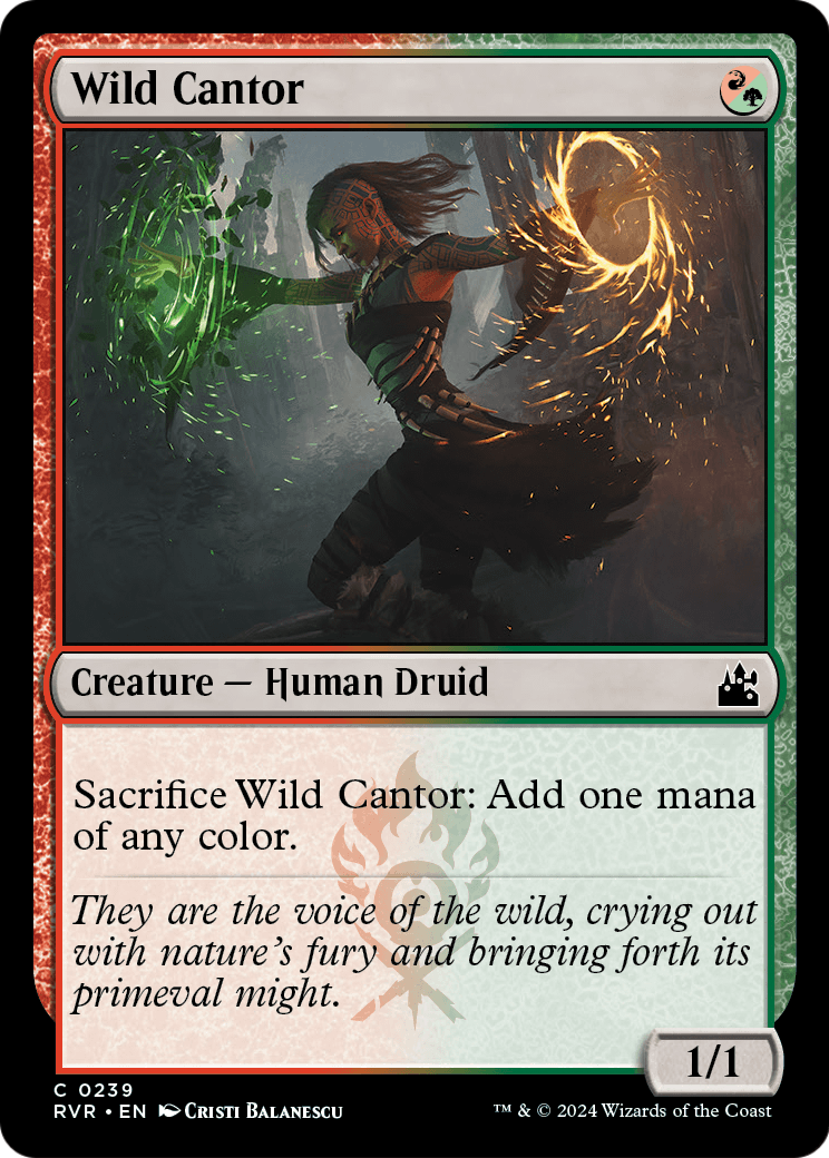 Wild Cantor (RVR-239) [Ravnica Remastered]