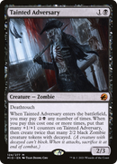 Tainted Adversary (MID-124) [Innistrad: Midnight Hunt] Foil