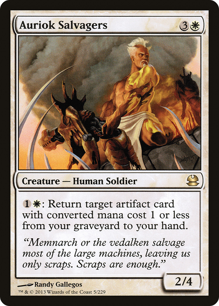 Auriok Salvagers (MMA-005) [Modern Masters]