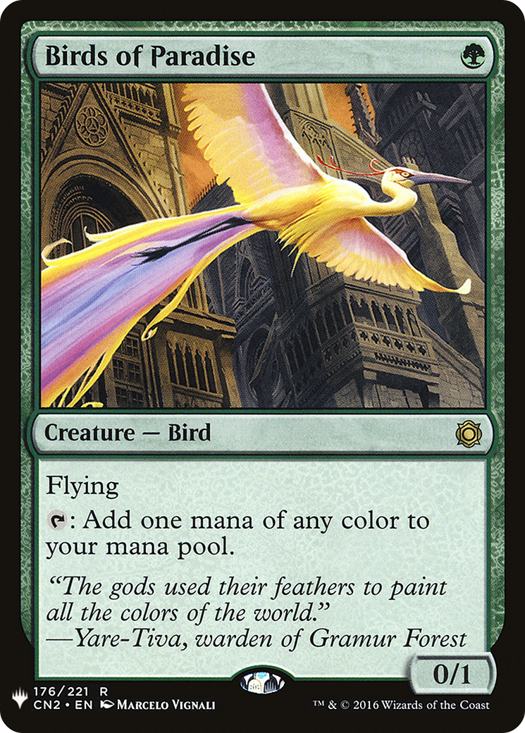Birds of Paradise (LIST-CN2-176) [The List]