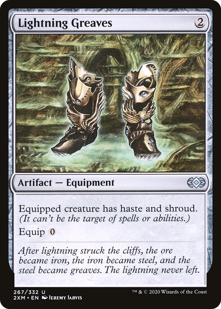 Lightning Greaves (2XM-267) [Double Masters] Foil