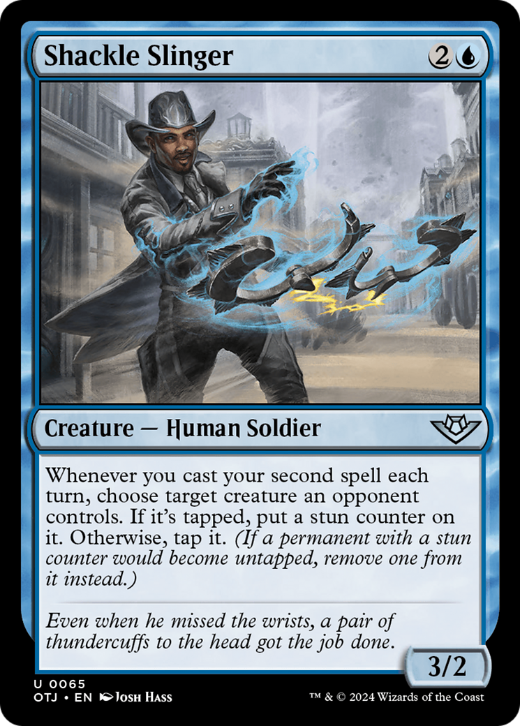 Shackle Slinger (OTJ-065) [Outlaws of Thunder Junction] Foil