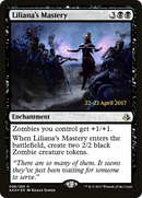 Liliana's Mastery (PRE-98S) [Amonkhet Promos] Foil