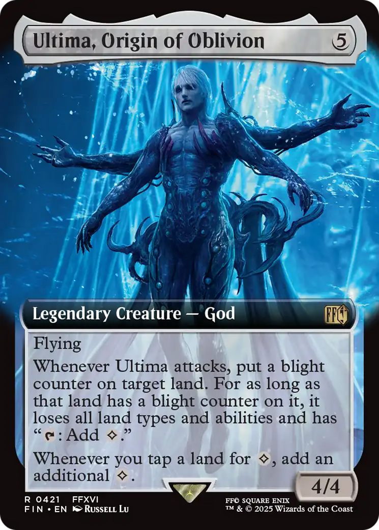 Ultima, Origin of Oblivion (Extended Art) (FIN-421) [FINAL FANTASY]: (Extended Art) Foil