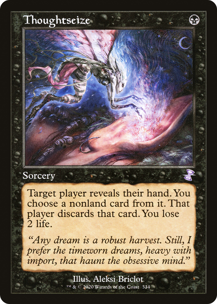 Thoughtseize (TSR-334) [Time Spiral Remastered]