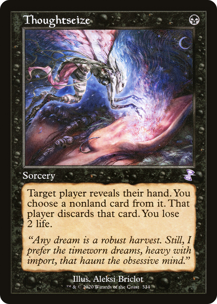 Thoughtseize (TSR-334) [Time Spiral Remastered]