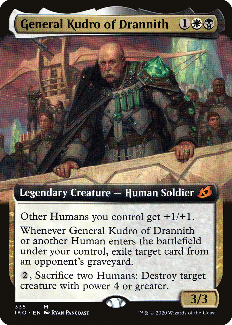General Kudro of Drannith (Extended Art) (IKO-335) [Ikoria: Lair of Behemoths]