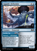 Aquatic Alchemist // Bubble Up (WOE-040) [Wilds of Eldraine] Foil