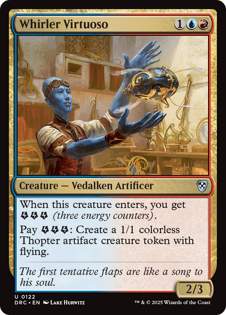 Whirler Virtuoso (DRC-122) [Commander: Aetherdrift]