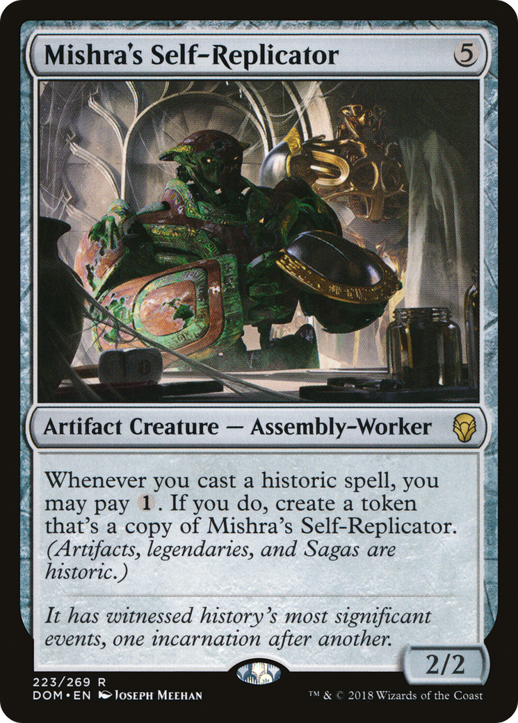 Mishra's Self-Replicator (DOM-223) [Dominaria] Foil