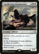 Smothering Abomination (PRE-99S) [Battle for Zendikar Promos] Foil