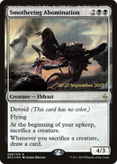 Smothering Abomination (PRE-99S) [Battle for Zendikar Promos]: (devoid) Foil