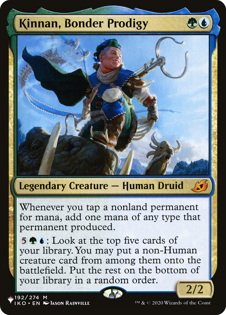 Kinnan, Bonder Prodigy (LIST-IKO-192) [The List]