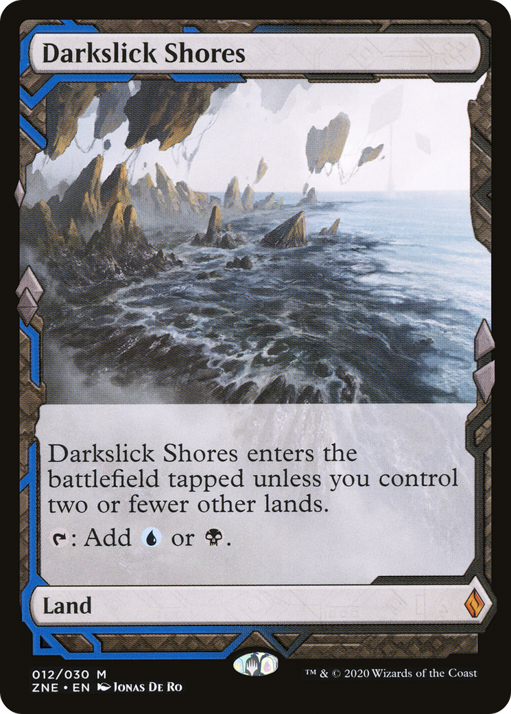 Darkslick Shores (ZNE-012) [Zendikar Rising Expeditions]