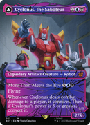 Cyclonus, the Saboteur (Shattered Glass) (BOT-023) (Borderless) [Transformers]