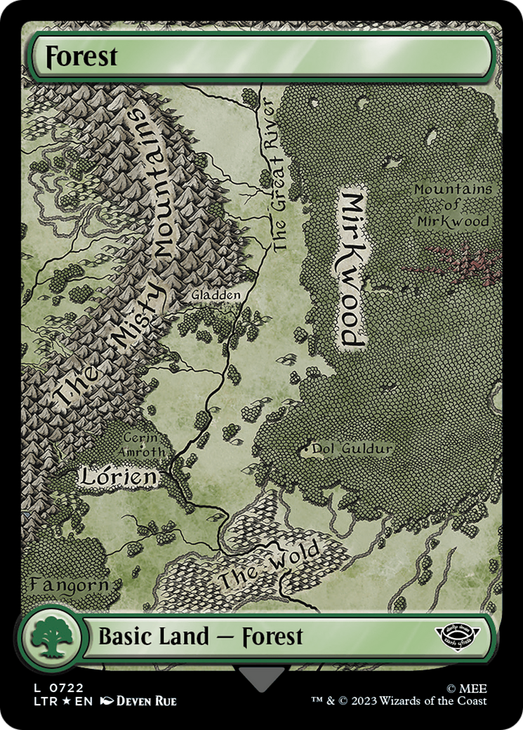 Forest (LTR-722) [The Lord of the Rings: Tales of Middle-earth] Foil