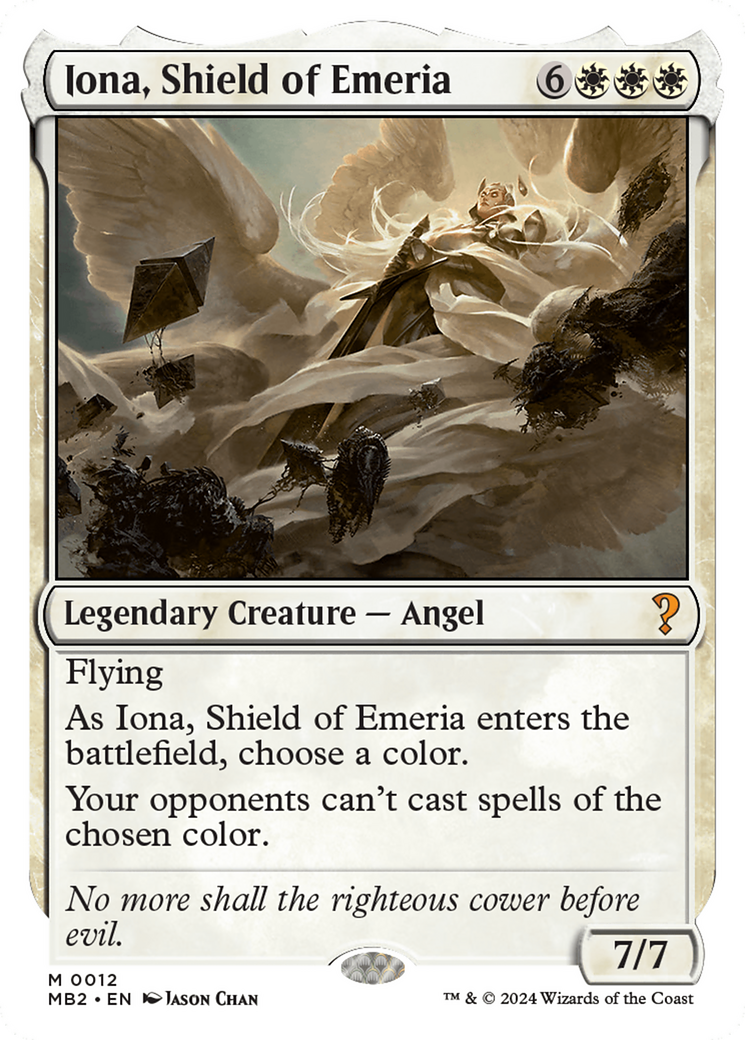 Iona, Shield of Emeria (MB2-012) [Mystery Booster 2]